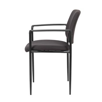 Boss Office Products Square Back Stacking Chair - Boss Blue 7 Boss Office Products Square Back Stacking Chair - Boss Blue - Image 5