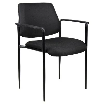 Boss Office Products Square Back Stacking Chair - Boss Blue 8 Boss Office Products Square Back Stacking Chair - Boss Blue - Image 6