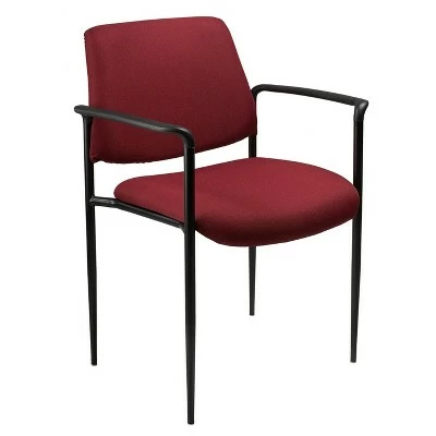 Boss Office Products Square Back Stacking Chair - Boss Blue 10 Boss Office Products Square Back Stacking Chair - Boss Blue - Image 8