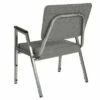 Flash Furniture HERCULES Series 1000 lb. Rated Antimicrobial Bariatric medical Reception Arm Chair with 3/4 Panel Back