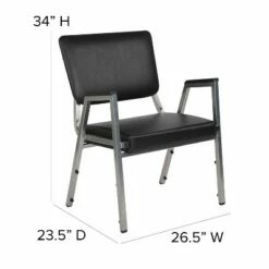 Flash Furniture HERCULES Series 1000 lb. Rated Antimicrobial Bariatric medical Reception Arm Chair with 3/4 Panel Back -Office Chairs Sales Shop unnamed file 3540