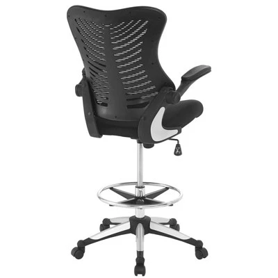 Charge Drafting Chair Black - Modway 5 Charge Drafting Chair Black - Modway - Image 3