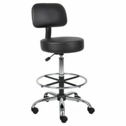 Medical/Drafting Stool with Back Cushion - Boss Office Products Beige 17 Medical/Drafting Stool with Back Cushion - Boss Office Products Beige -Office Chairs Sales Shop unnamed file 368