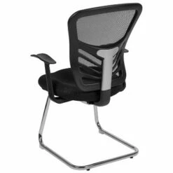 Flash Furniture Black Mesh Side Reception Chair with Chrome Sled Base 21 Flash Furniture Black Mesh Side Reception Chair with Chrome Sled Base -Office Chairs Sales Shop unnamed file 3687