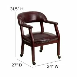 Emma and Oliver Conference Chair with Accent Nail Trim and Casters -Office Chairs Sales Shop unnamed file 3713