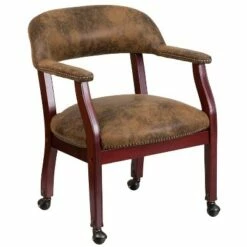 Emma and Oliver Conference Chair with Accent Nail Trim and Casters -Office Chairs Sales Shop unnamed file 3723