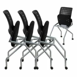 Flash Furniture Galaxy Mobile Nesting Chair with Black Fabric Seat -Office Chairs Sales Shop unnamed file 3730