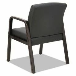 Alera Reception Lounge Series Guest Chair Espresso/Black Leather RL4319E -Office Chairs Sales Shop unnamed file 3739
