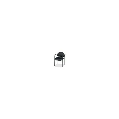 Lorell Reception Guest Chair 23-3/4"x23-1/2"x30-1/2" Black Vinyl 69507 1 Lorell Reception Guest Chair 23-3/4"x23-1/2"x30-1/2" Black Vinyl 69507