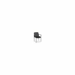 Lorell Reception Side Chair w/Arms 23-3/4"x23-1/2"x33" Black 69506