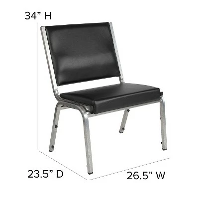 Flash Furniture HERCULES Series 1000 lb. Rated Antimicrobial Bariatric medical Reception Chair 7 Flash Furniture HERCULES Series 1000 lb. Rated Antimicrobial Bariatric medical Reception Chair - Image 6