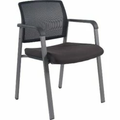 Lorell Guest Chair 22-7/8"x22-5/8"x32-1/8" Mesh/Black 30956