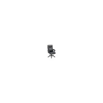 Lorell High-Back Exec Chair Leather 27"x30"x46-1/2" BK 69516 1 Lorell High-Back Exec Chair Leather 27"x30"x46-1/2" BK 69516