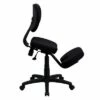 Mobile Ergonomic Kneeling Posture Task Chair Black - Flash Furniture