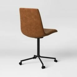 Bowden Office Chair with Casters - Project 62 Caramel -Office Chairs Sales Shop unnamed file 3807