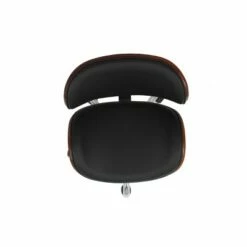 Modern Curved Back Office Chair - WOVENBYRD Black Faux Leather -Office Chairs Sales Shop unnamed file 3817