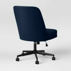 Stardust Office Chair Navy Velvet - Project 62™ -Office Chairs Sales Shop unnamed file 3830
