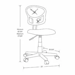 Mesh Office Chair Black - Room Essentials™ -Office Chairs Sales Shop unnamed file 3846