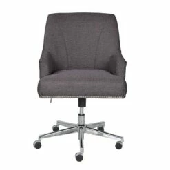 Style Leighton Home Office Chair - Serta Gathering Dark Gray -Office Chairs Sales Shop unnamed file 3885