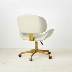 Opalhouse Designed With Jungalow Mahonia Faux Leather Office Chair Cream/Aged Brass - Opalhouse™ designed with Jungalow™ 10 Opalhouse Designed With Jungalow Mahonia Faux Leather Office Chair Cream/Aged Brass - Opalhouse™ designed with Jungalow™ -Office Chairs Sales Shop unnamed file 3898