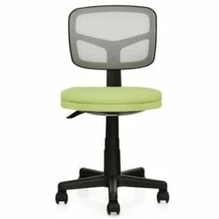 Costway Armless Office Chair Adjustable Swivel Computer Mesh Desk Chair GreenBlueGray -Office Chairs Sales Shop unnamed file 3923