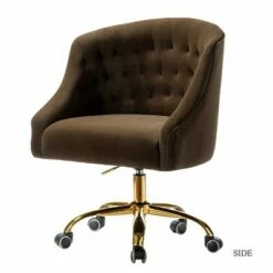 Anika Home Office Task Chair Velvet Swivel Adjustable | Karat Home -Office Chairs Sales Shop unnamed file 3967