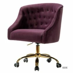 Anika Home Office Task Chair Velvet Swivel Adjustable | Karat Home -Office Chairs Sales Shop unnamed file 3968