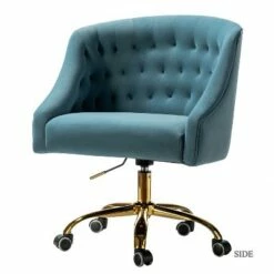 Anika Home Office Task Chair Velvet Swivel Adjustable | Karat Home -Office Chairs Sales Shop unnamed file 3969