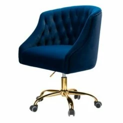 Anika Home Office Task Chair Velvet Swivel Adjustable | Karat Home -Office Chairs Sales Shop unnamed file 3977