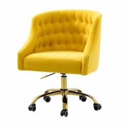 Anika Home Office Task Chair Velvet Swivel Adjustable | Karat Home -Office Chairs Sales Shop unnamed file 3981