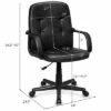 Costway Ergonomic Mid-Back Executive Office Chair Swivel Computer Desk Task Chair New -Office Chairs Sales Shop unnamed file 4004