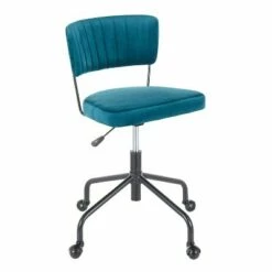 Tania Contemporary Task Chair - LumiSource Teal -Office Chairs Sales Shop unnamed file 4037