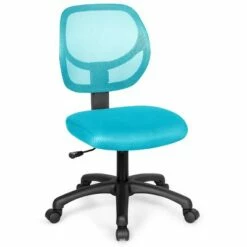 Costway Mesh Office Chair Low-Back Armless Computer Desk Chair Adjustable Height BluePinkPurple -Office Chairs Sales Shop unnamed file 4079