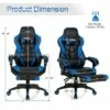 Costway Office Computer Desk Chair Gaming Chair Adjustable Swivel w/Footrest -Office Chairs Sales Shop unnamed file 4091