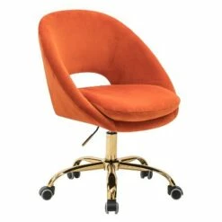 Hector Velvet Task Chair Home Office Desk Chair Swivel Adjustable | Karat Home -Office Chairs Sales Shop unnamed file 4122