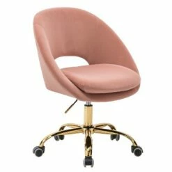 Hector Velvet Task Chair Home Office Desk Chair Swivel Adjustable | Karat Home -Office Chairs Sales Shop unnamed file 4123