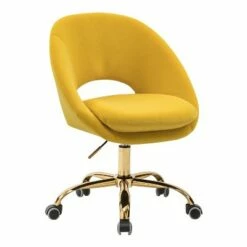 Hector Velvet Task Chair Home Office Desk Chair Swivel Adjustable | Karat Home -Office Chairs Sales Shop unnamed file 4124