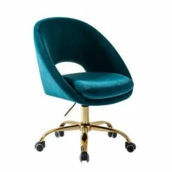 Hector Velvet Task Chair Home Office Desk Chair Swivel Adjustable | Karat Home -Office Chairs Sales Shop unnamed file 4125