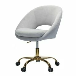 Hector Velvet Task Chair Home Office Desk Chair Swivel Adjustable | Karat Home -Office Chairs Sales Shop unnamed file 4127