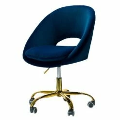 Hector Velvet Task Chair Home Office Desk Chair Swivel Adjustable | Karat Home -Office Chairs Sales Shop unnamed file 4129