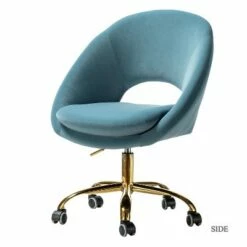 Hector Velvet Task Chair Home Office Desk Chair Swivel Adjustable | Karat Home -Office Chairs Sales Shop unnamed file 4131