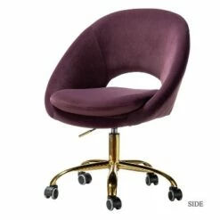 Hector Velvet Task Chair Home Office Desk Chair Swivel Adjustable | Karat Home -Office Chairs Sales Shop unnamed file 4132