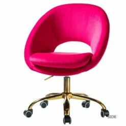 Hector Velvet Task Chair Home Office Desk Chair Swivel Adjustable | Karat Home -Office Chairs Sales Shop unnamed file 4135