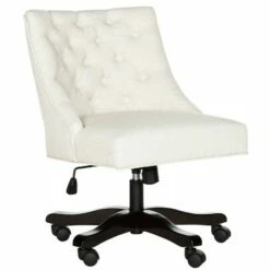 Soho Tufted Swivel Desk Chair - Safavieh Gray