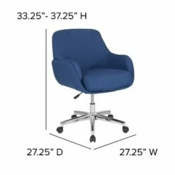 Flash Furniture Rochelle Home and Office Upholstered Mid-Back Molded Frame Office Chair -Office Chairs Sales Shop unnamed file 4319