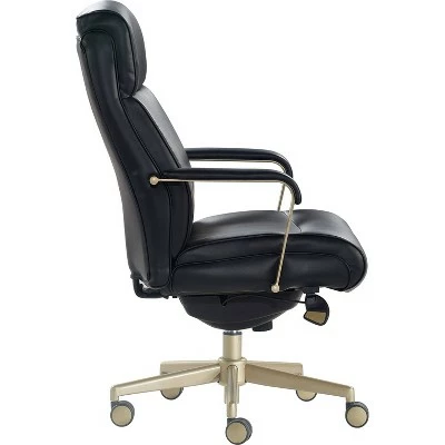LZB Modern Melrose Executive Office Chair - La-Z-Boy Brown 4 LZB Modern Melrose Executive Office Chair - La-Z-Boy Brown - Image 2
