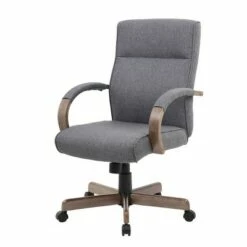 Modern Conference Chair Slate Gray/Driftwood - Boss Office Products -Office Chairs Sales Shop unnamed file 4346