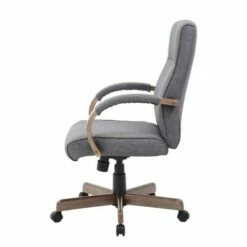 Modern Conference Chair Slate Gray/Driftwood - Boss Office Products -Office Chairs Sales Shop unnamed file 4347