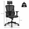 Costway Ergonomic High Back Mesh Office Chair Adjustable Swivel Computer Chair -Office Chairs Sales Shop unnamed file 4348