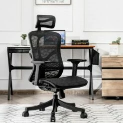 Costway Ergonomic High Back Mesh Office Chair Adjustable Swivel Computer Chair -Office Chairs Sales Shop unnamed file 4349